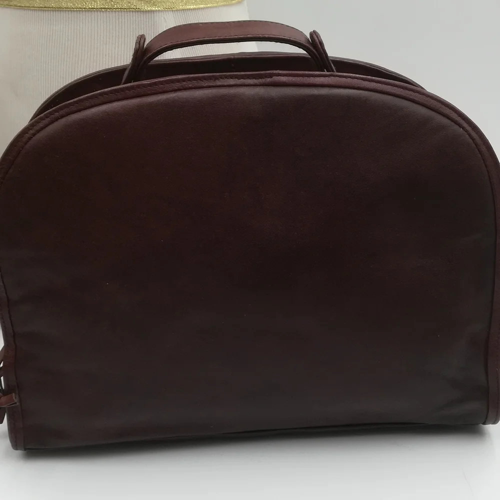 Elegant Tan and Brown Men's Bag